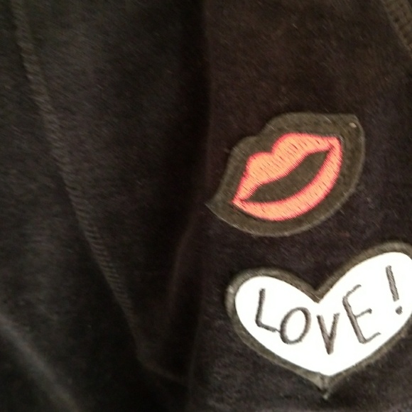 Betsey Johnson velour pants - Picture 5 of 7